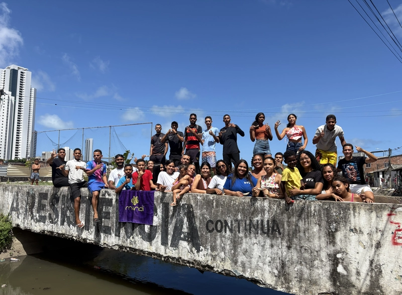 Mandí, Coletivo Caranguejo Tabaiares Resiste e coletivo Não Tem Jeito. Foto: Tamara Mesquita/Acervo Mandí