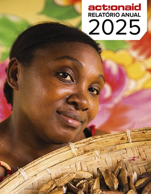 Capa ActionAid Relatório Anual 2025