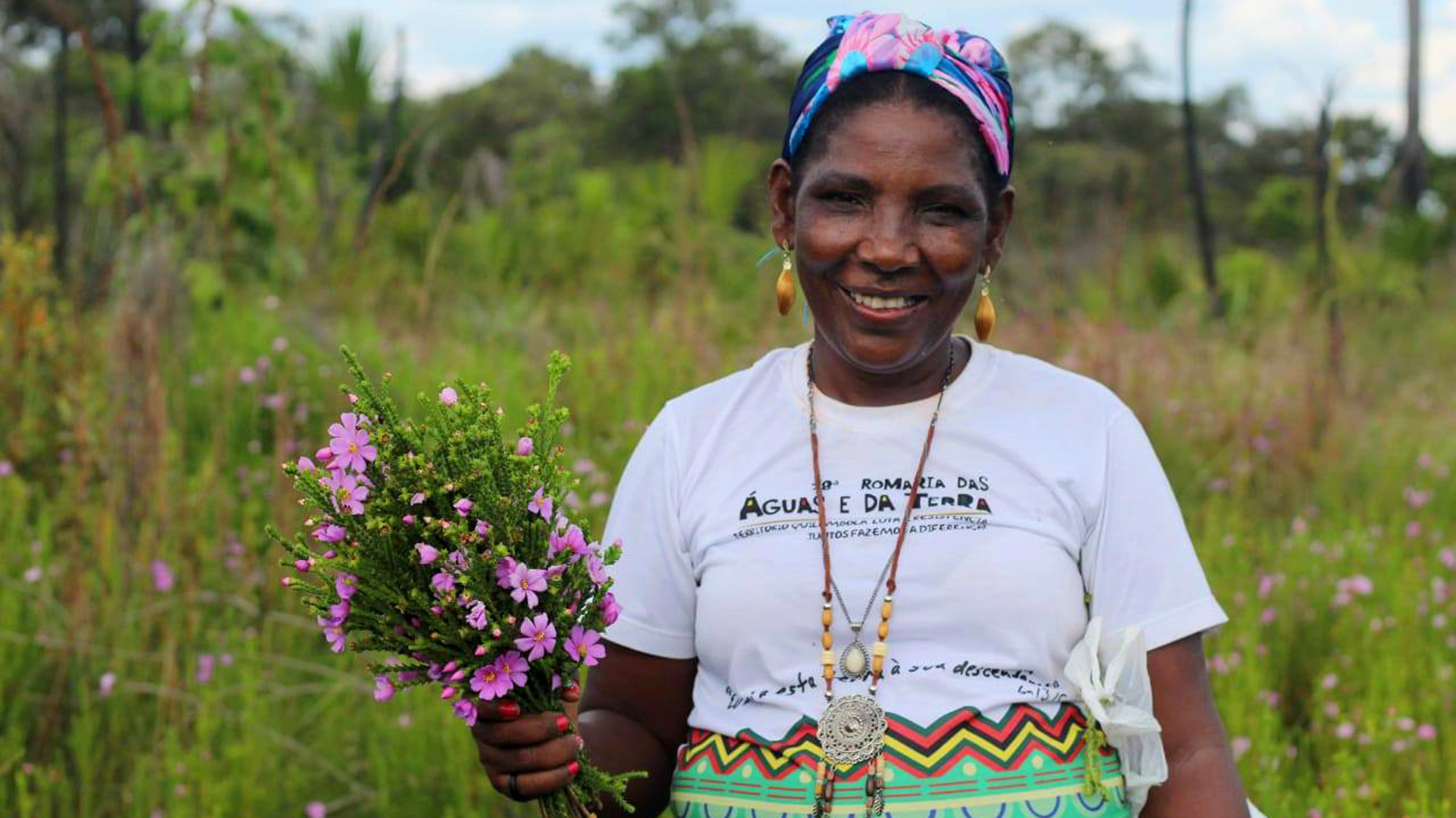 Povos indígenas e outras populações tradicionais, como os quilombolas, as quebradeiras de coco babaçu e os povos geraizeiros ajudam a preservar o Cerrado com seus modos de vida. Foto: Amanda Alves