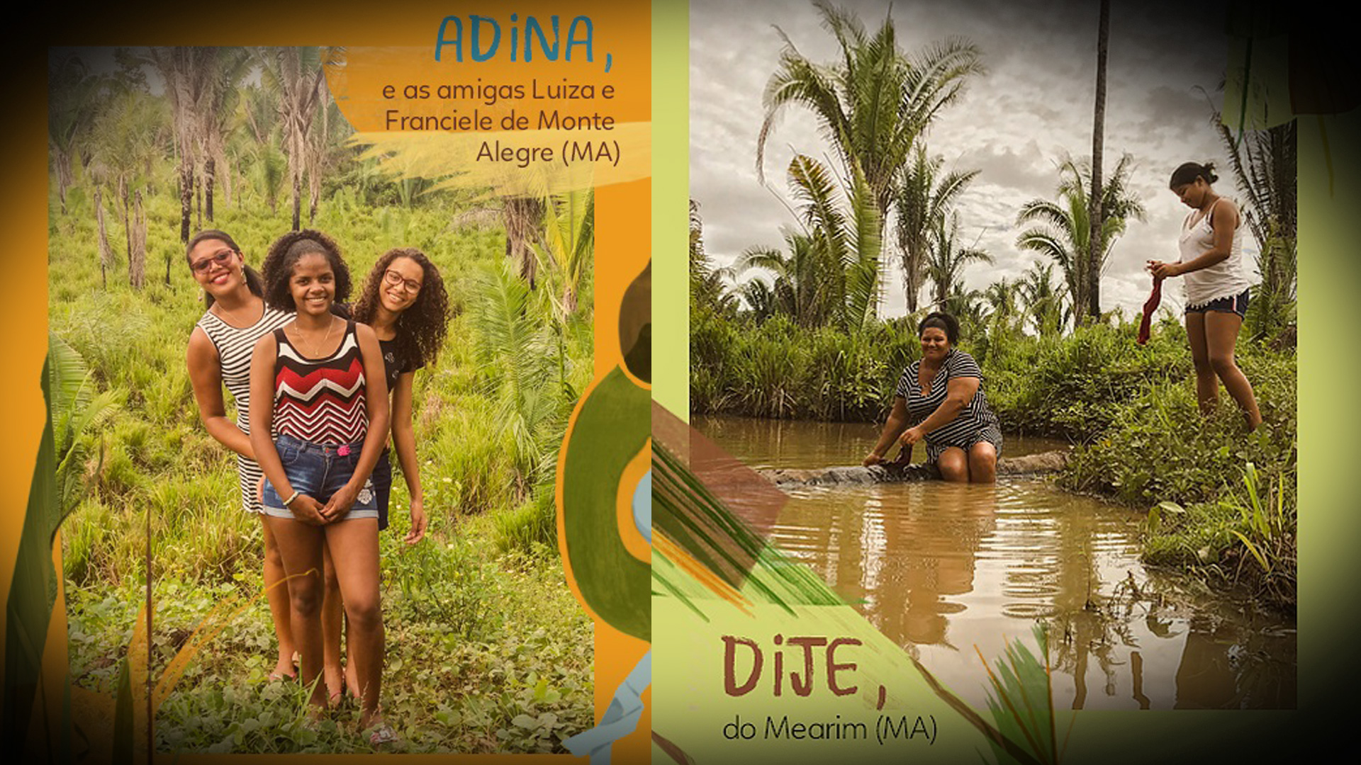 A campanha Filhas da Mãe Palmeira apresenta histórias de diferentes gerações de Quebradeiras de Coco Babaçu. Foto: Divulgação