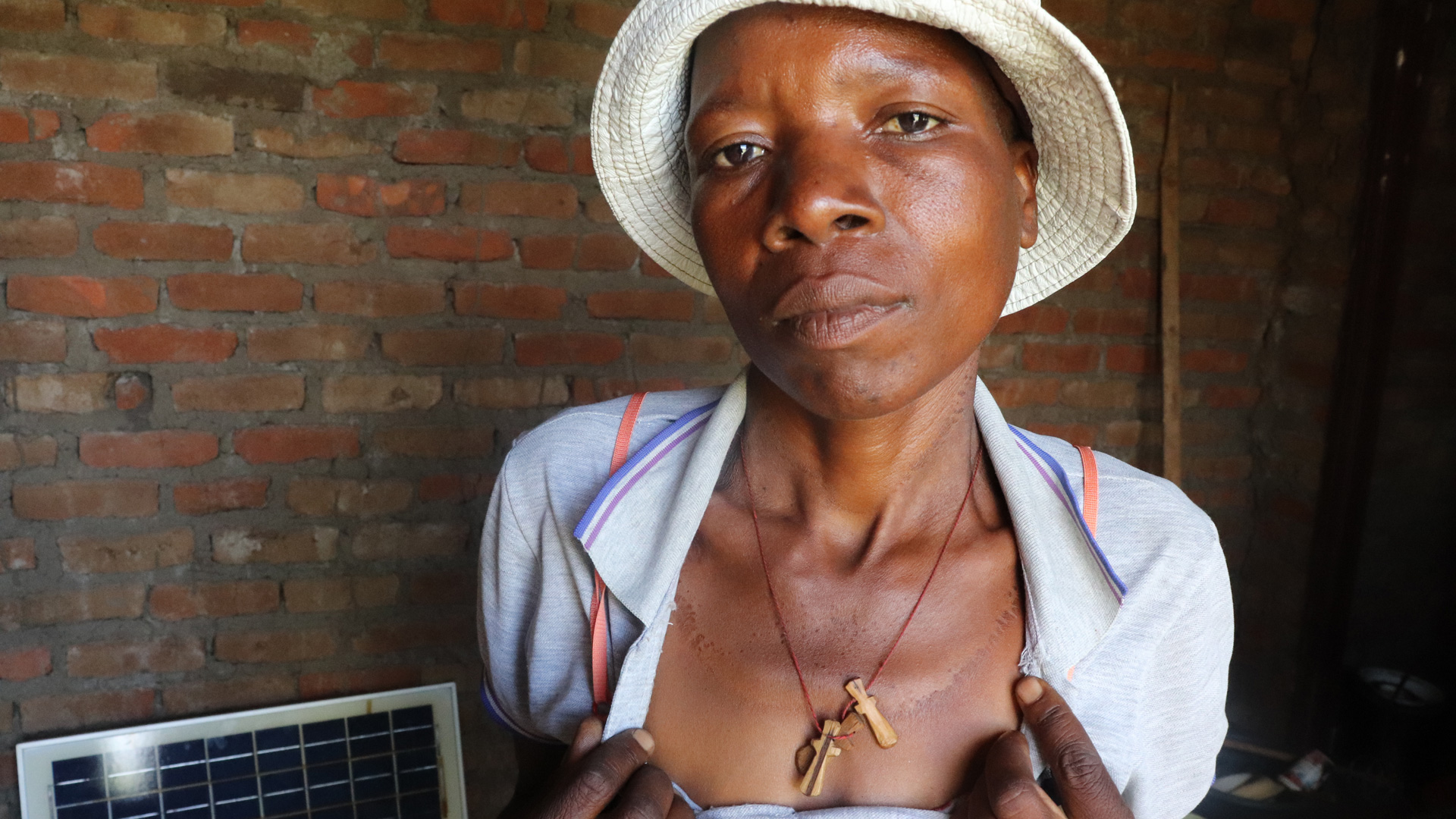 Nelia Bvuma conta que não faz uma refeição adequada há dois anos. Foto: ActionAid