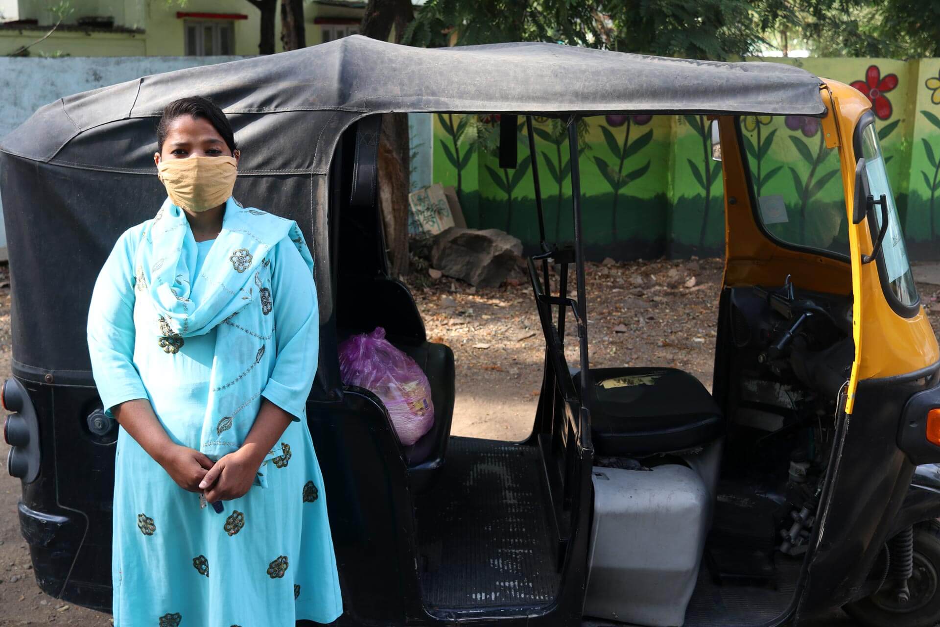 Na Índia, trabalho é majoritariamente realizado por mulheres que foram capacitadas como líderes. Foto: ActionAid