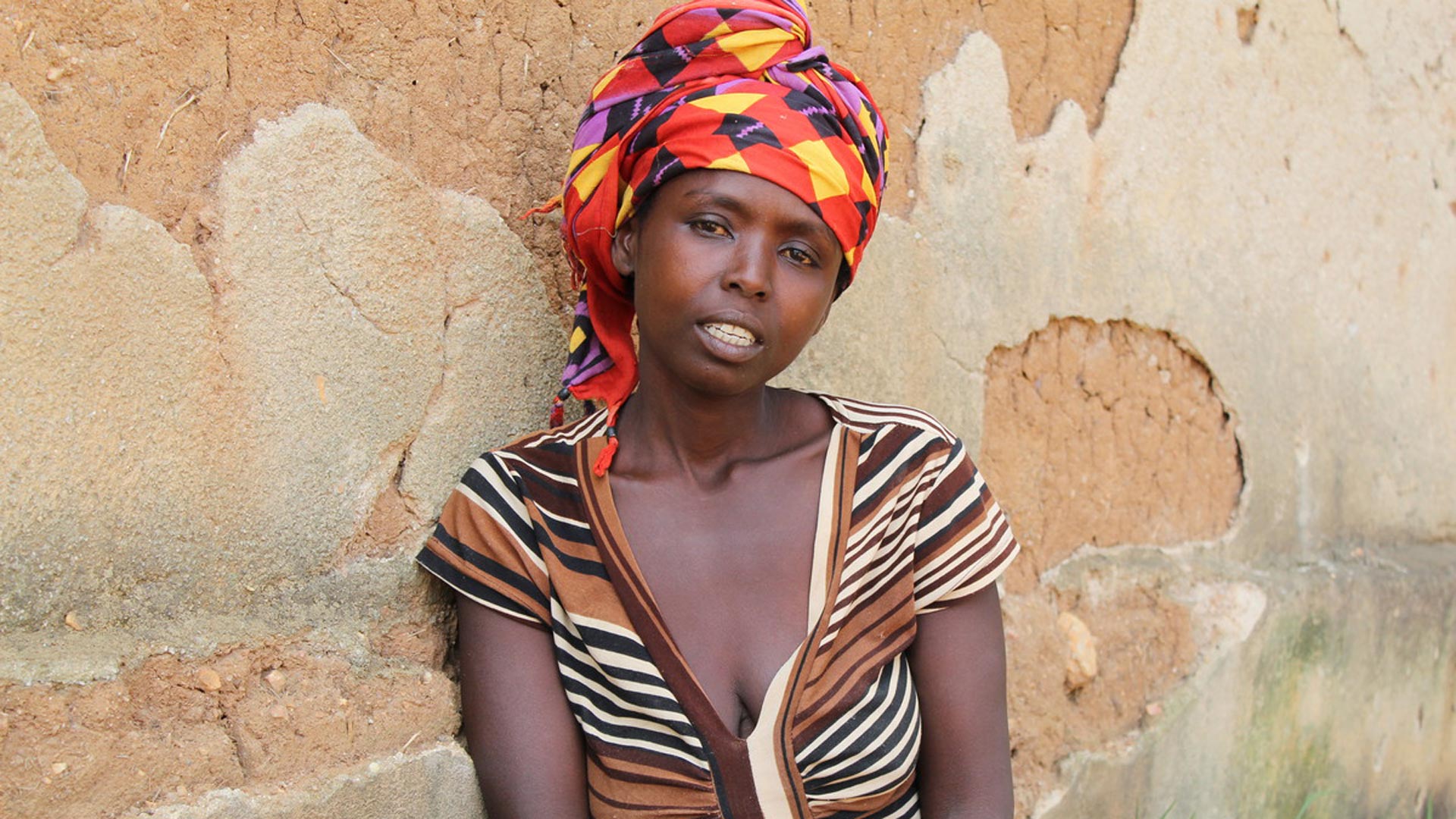 Em Ruanda, trabalhadores informais, como Ernestine, perderam seus meios de subsistência da noite para o dia durante a pandemia. Foto: ActionAid