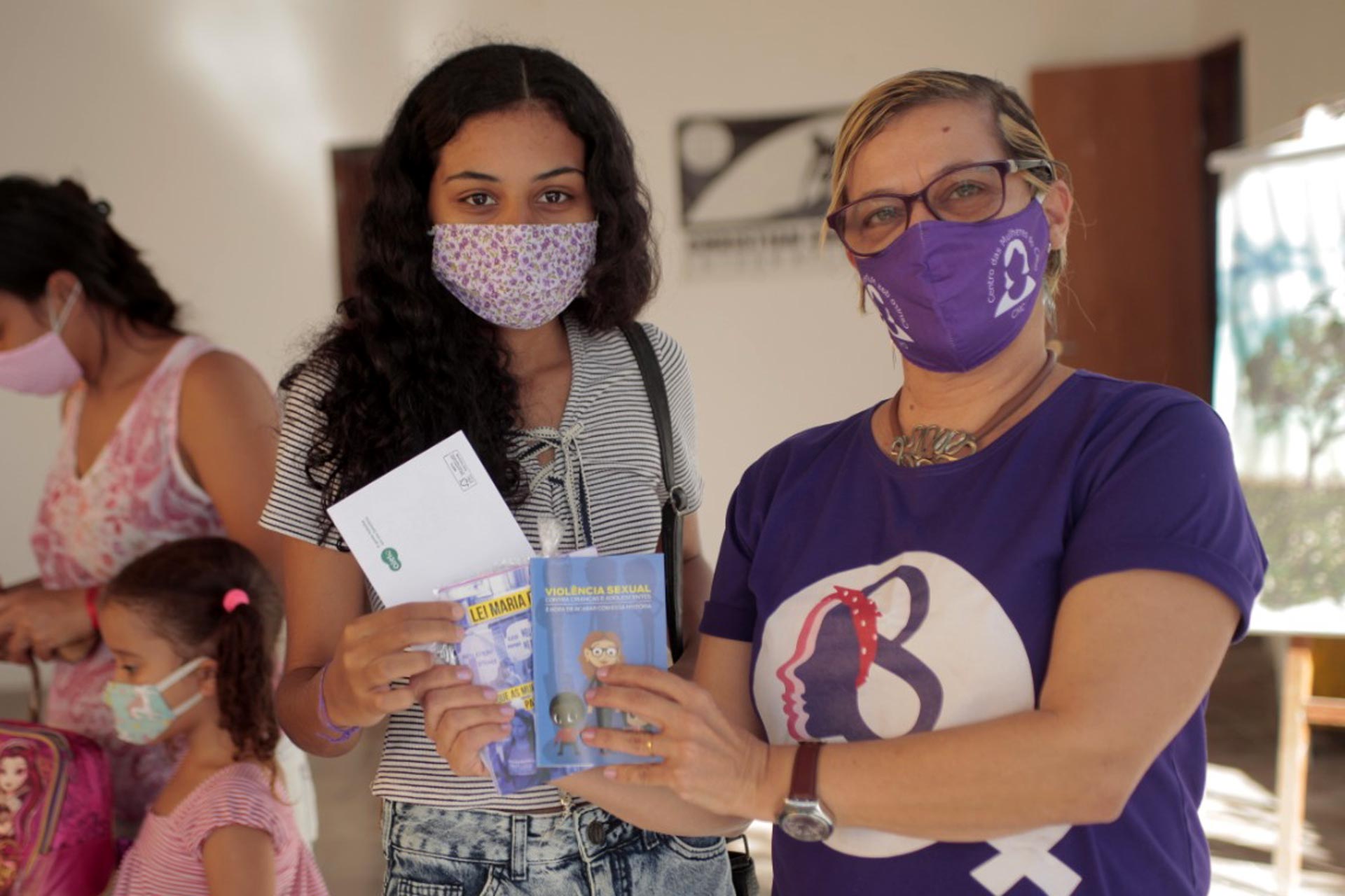 Izabel faz parte da equipe de coordenação do Centro das Mulheres do Cabo - CMC, que trabalha pelo empoderamento de mulheres do Cabo de Santo Agostinho, em Pernambuco. Foto: CMC