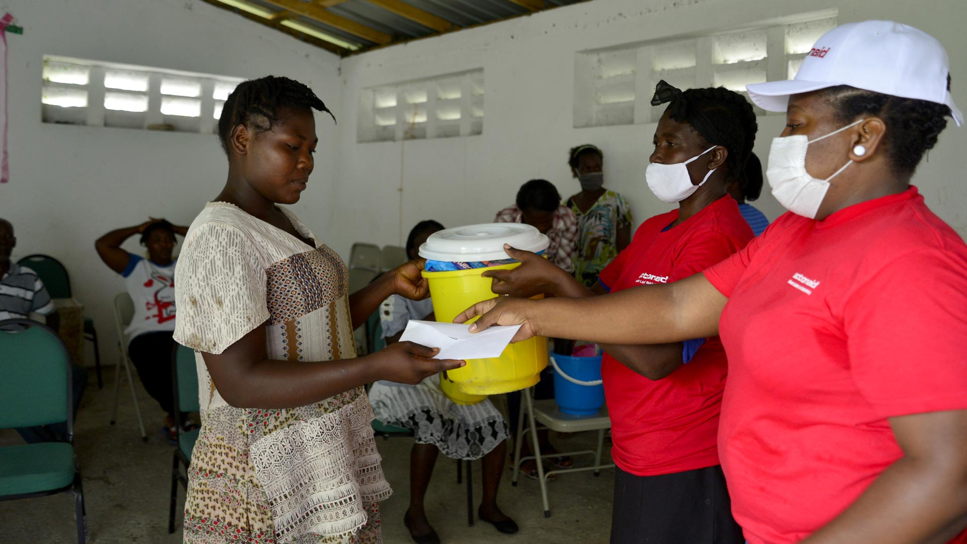 A resposta da ActionAid ao terremoto no Haiti inclui alcançar 2 mil famílias com alimentos, abrigo e itens essenciais. Foto: ActionAid