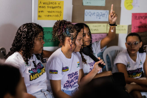 Oficinas de mídia amplificam a voz das jovens do projeto Meninas em Movimento no enfrentamento à violência sexual / Ivan Melo / ActionAid