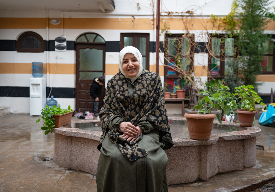 Shadia é uma das mulheres apoiadas pela ActionAid na região, e enfrenta um câncer além da batalha para superar o trauma do terremoto / Cansu yıldıran / ActionAid